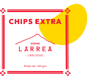 Les chips Extra de la Ferme Larrea